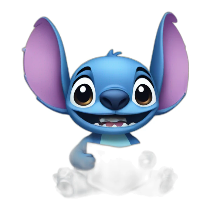 Stitch is planning strategies sticker