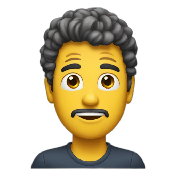 2 ados parlant sticker