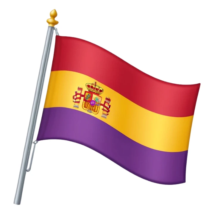 Bandera republicana española sticker