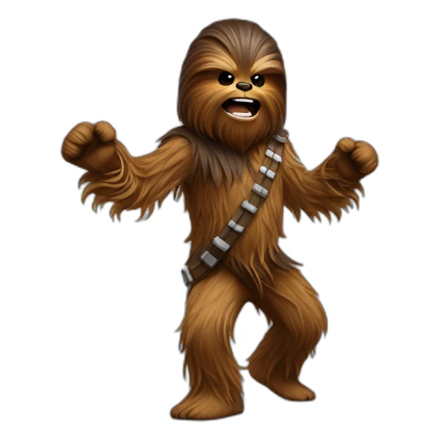 Chewbacca qui danse sticker
