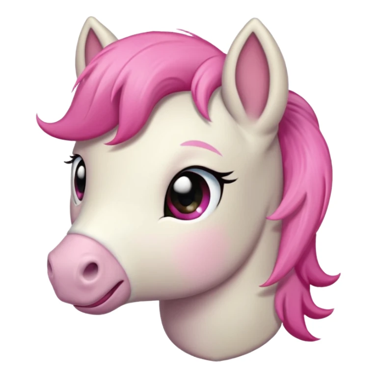 puffing-pony emoji sticker