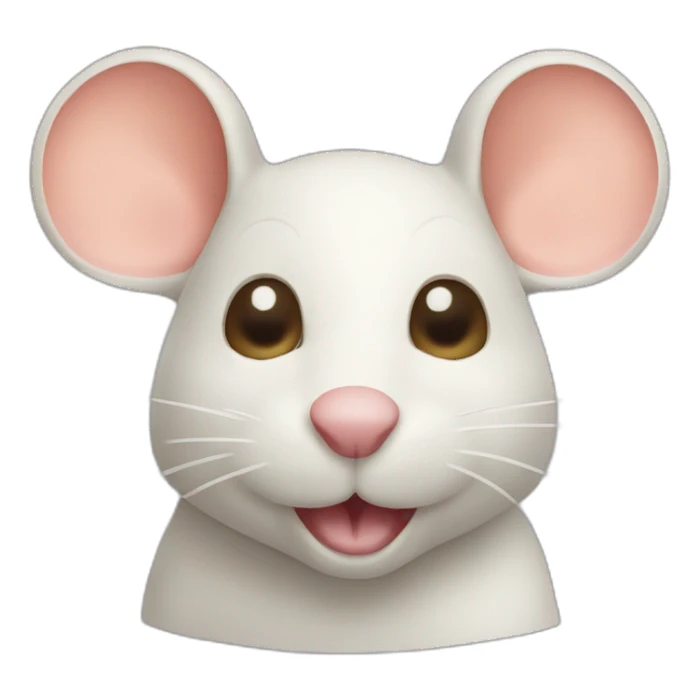 Mouse cheese sticker