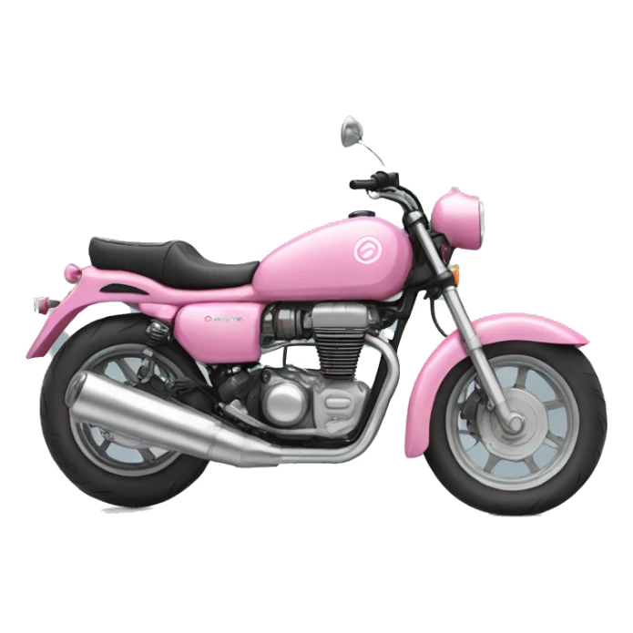 Pink filano motorcycle sticker