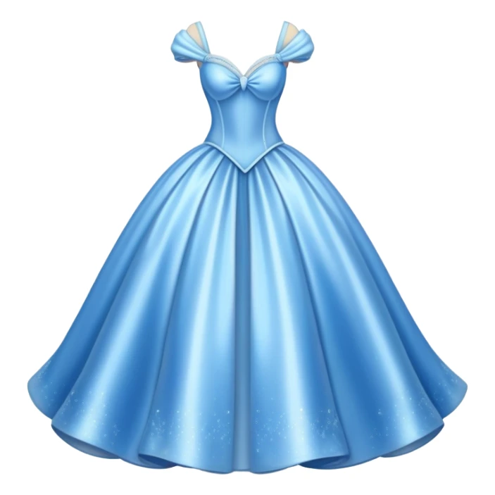 Cinderella’s dress sticker