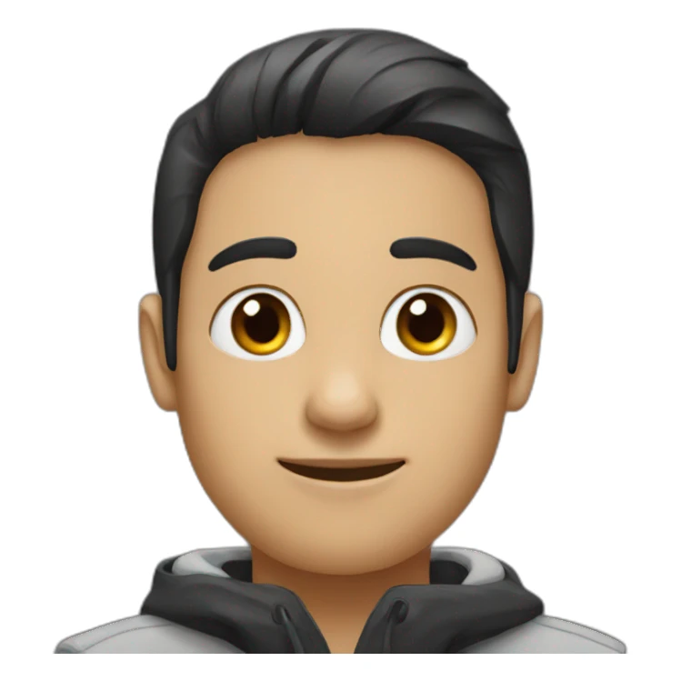 Penguin human sticker