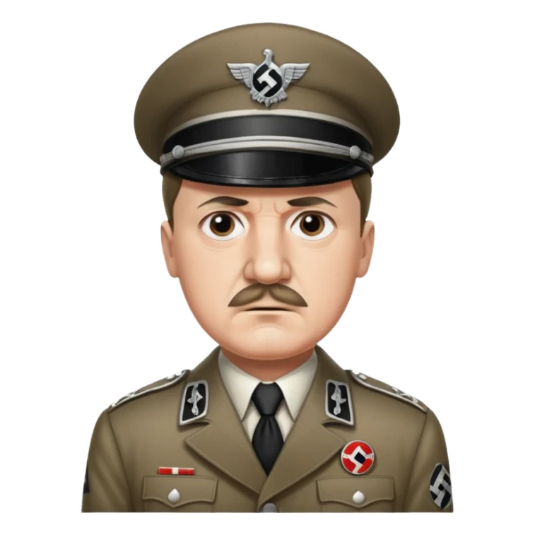 Adolph Hitler nazi sticker