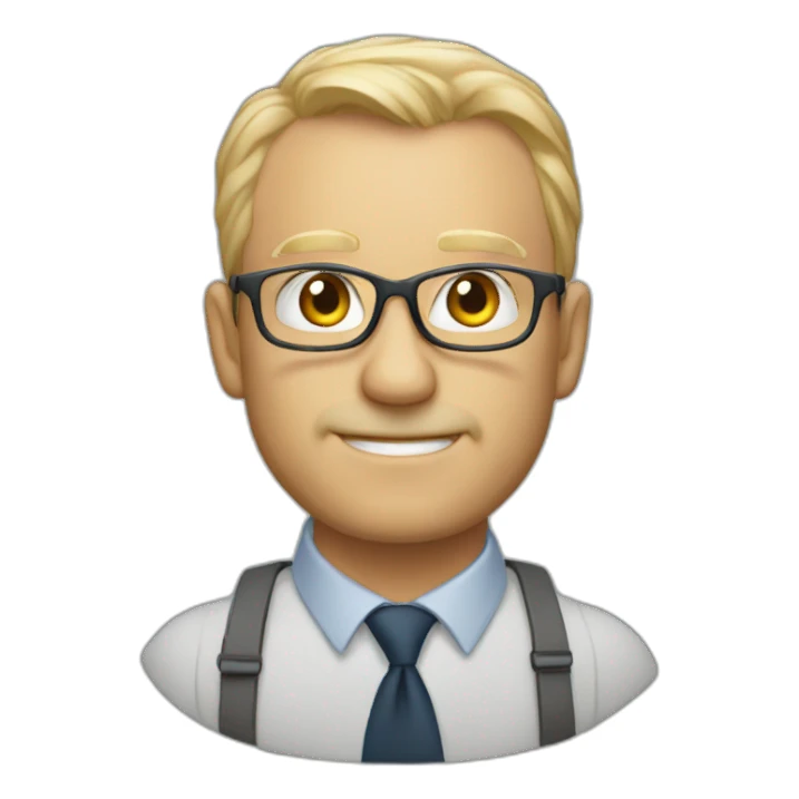 Robert Becker Head of Design & Research sticker