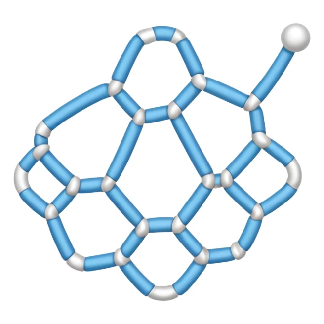 symbol of collagen sticker