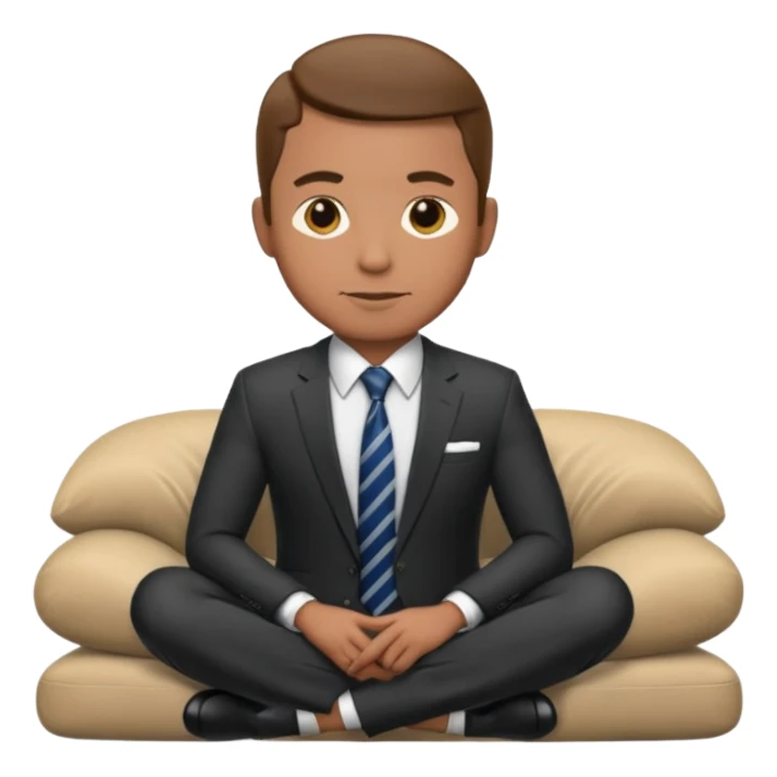 business man @cushion sticker