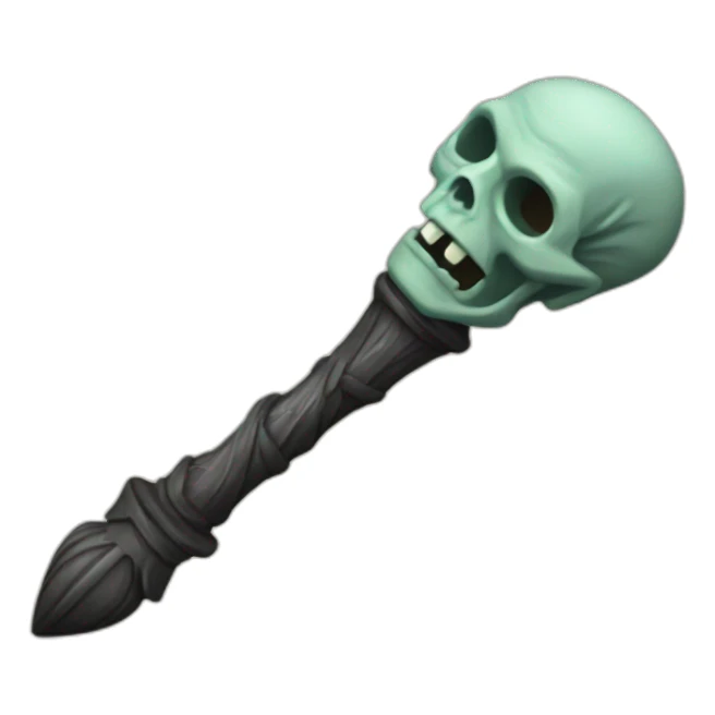 Voldemort wand sticker
