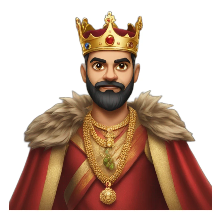 King Kohli sticker