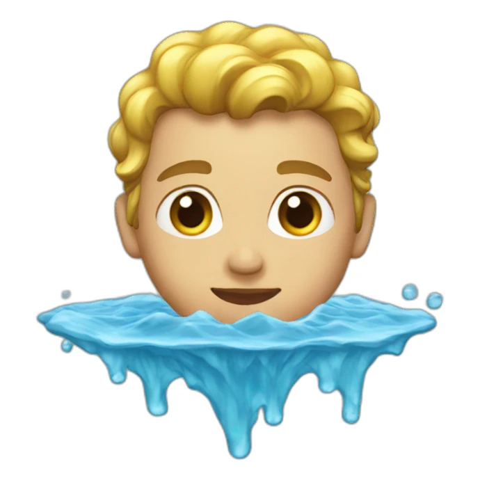 Water reflect sticker