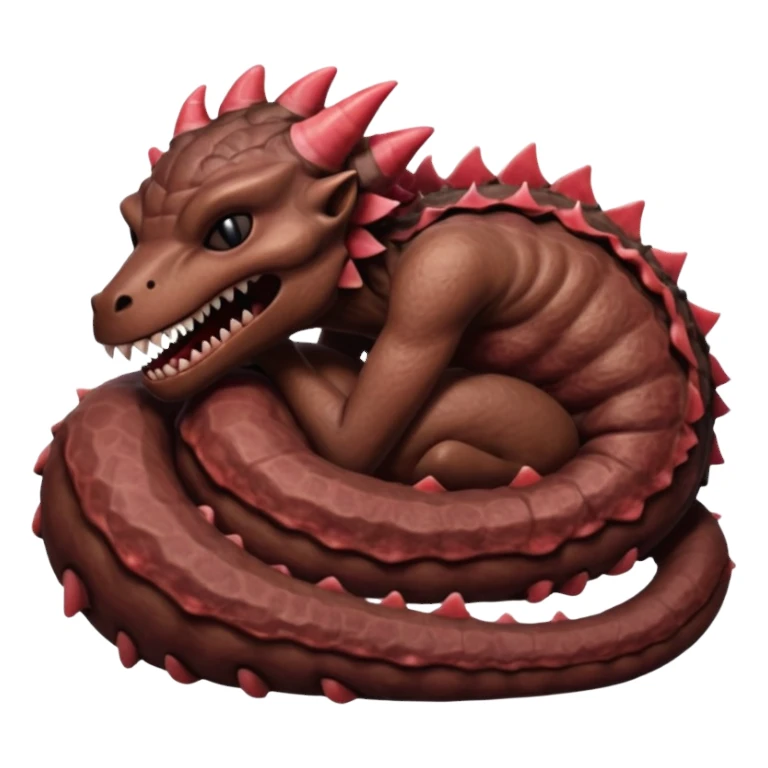 Un demongorgon qui dort sticker