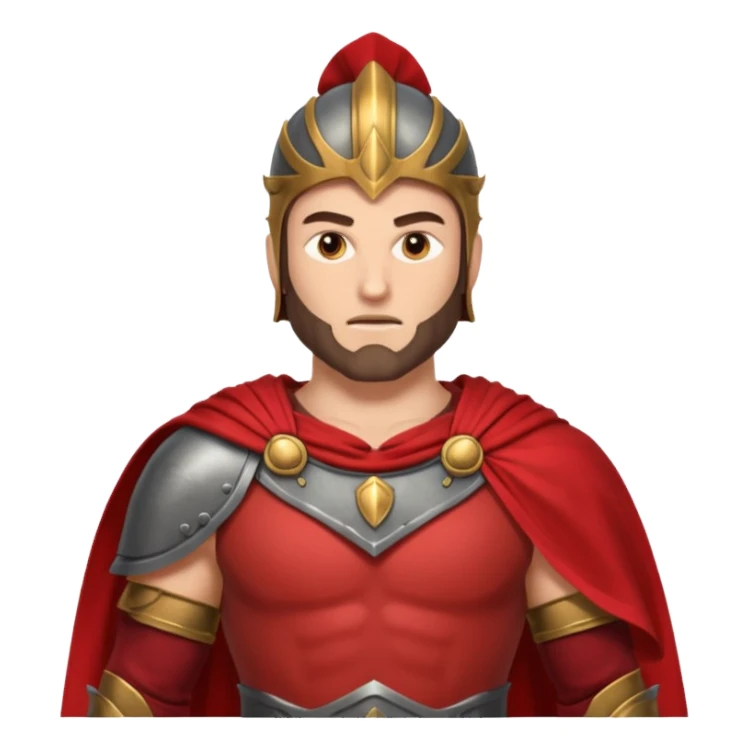 ancient spartan king sticker