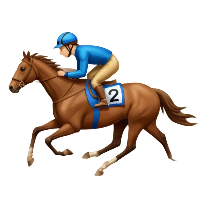 dirt Race track horse trace sticker