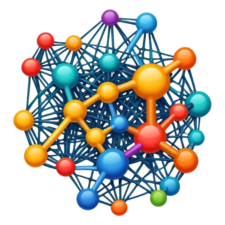 
neural network draws itself sticker