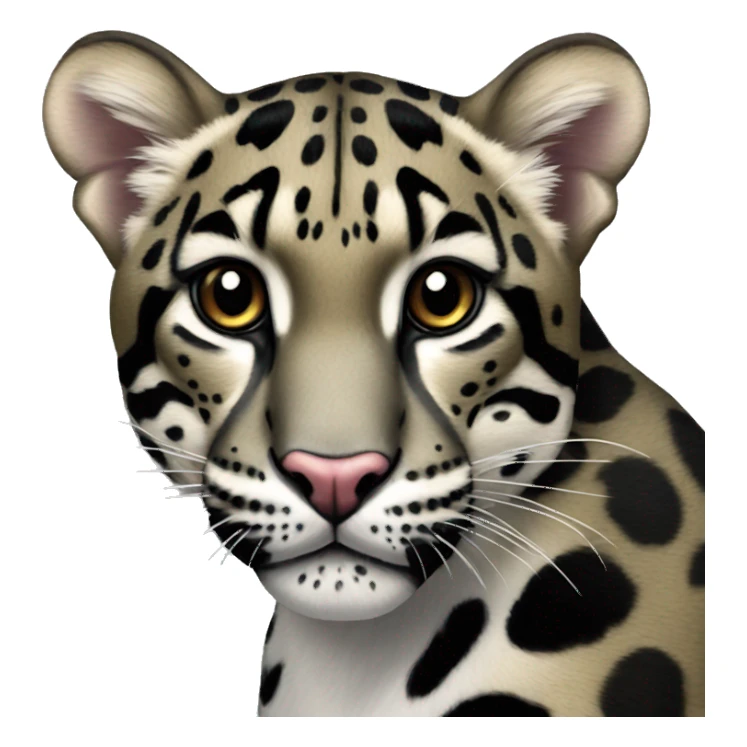 Clouded Leopard  sticker