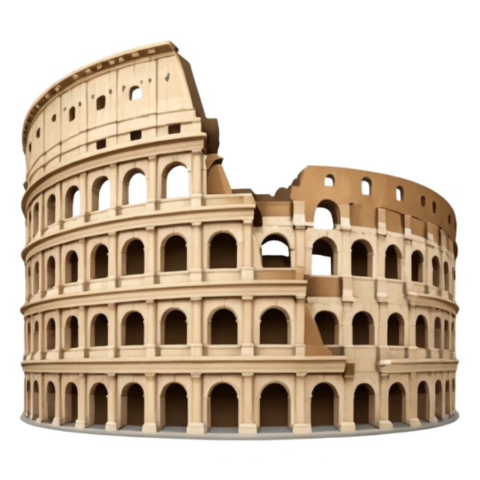 Colosseo di roma sticker