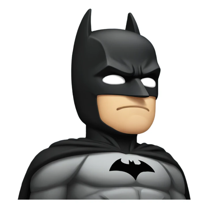 Sleepy Batman sticker