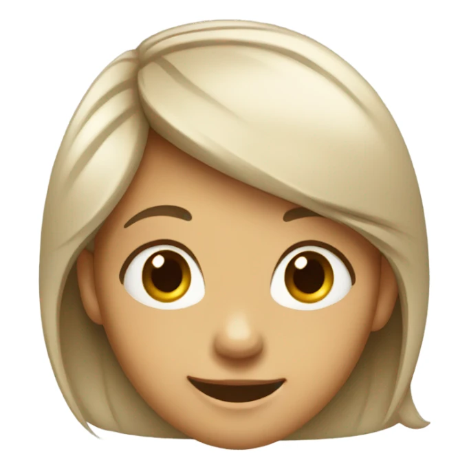 Girl talking  sticker