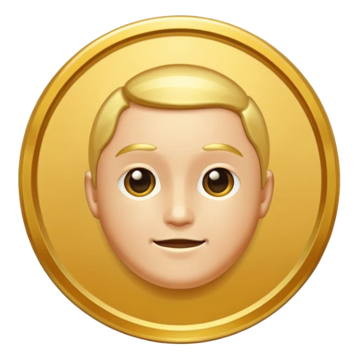 gold medal with no engraved on it sticker