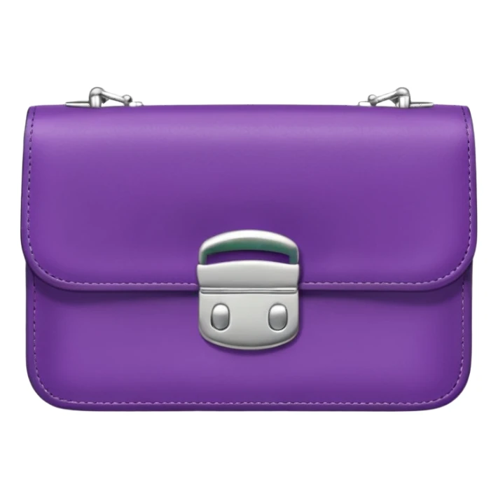 Purple purse sticker