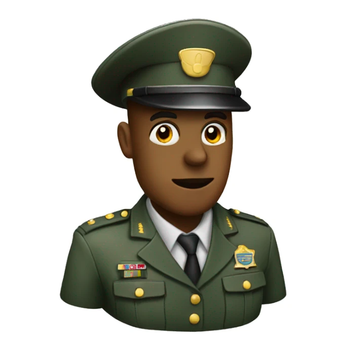 Drill Sergeant with whistle sticker