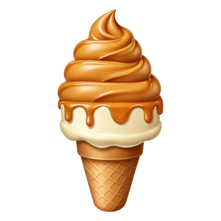 dulce de leche GRANIZADO HELADO sticker