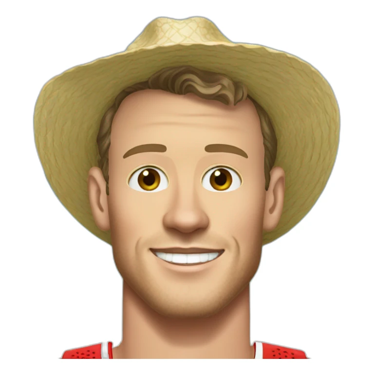 Jonathan Toews as a beach bum  sticker