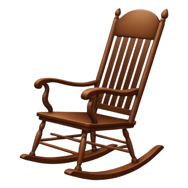 rocking chair sticker