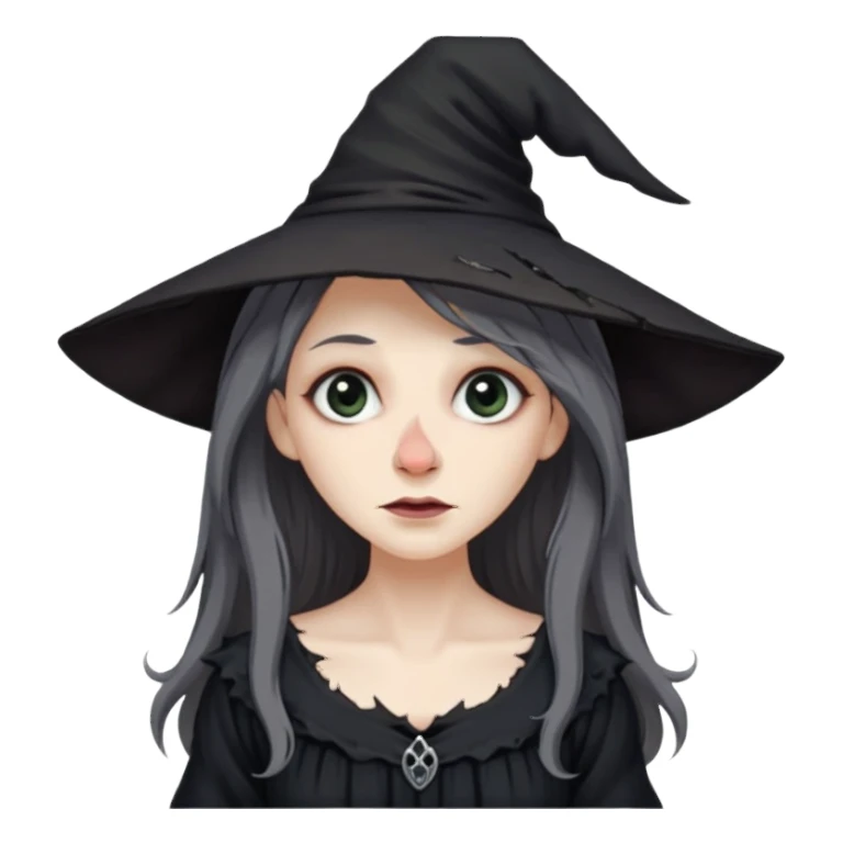 The witch from Into the Woods sticker