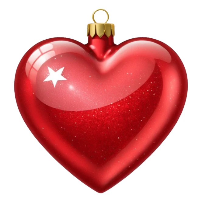 christmas noel heart sticker
