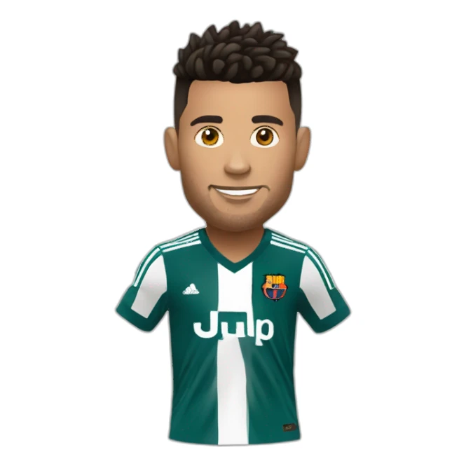 Ronaldo plus fort que Messi sticker