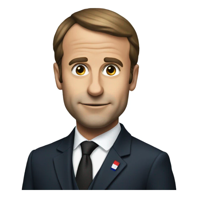 Macron sticker