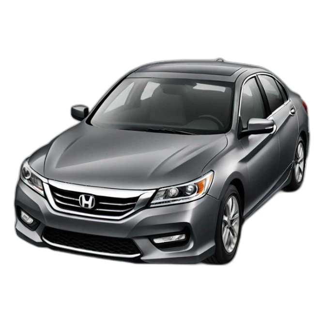  grey honda accord 2015 sticker