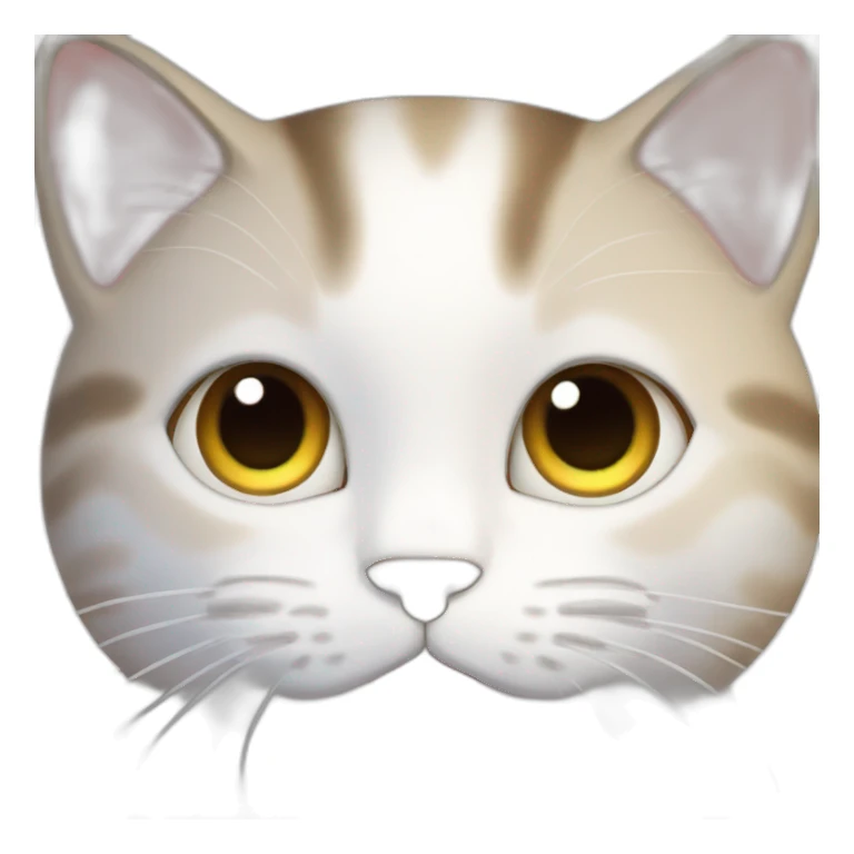 Sweet cat wishing "Goodnight" sticker