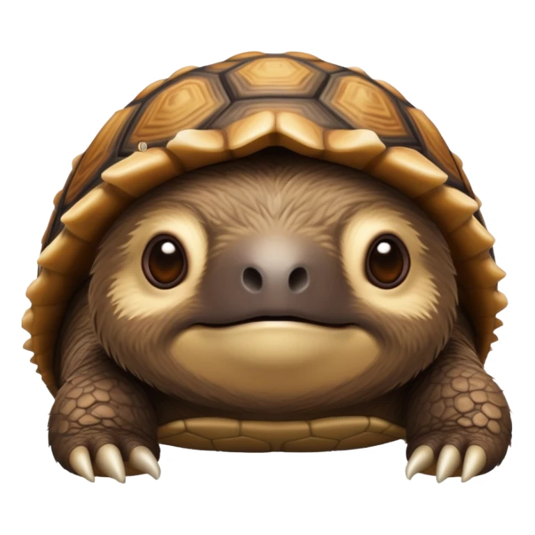 Turtle and Sloth mixed in sticker
