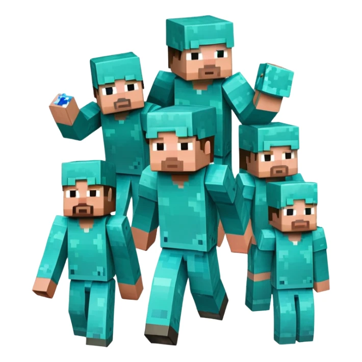 Minecraft mob sticker