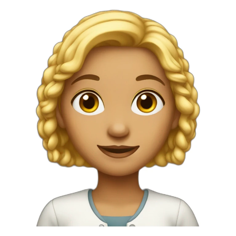 reunionese girl sticker