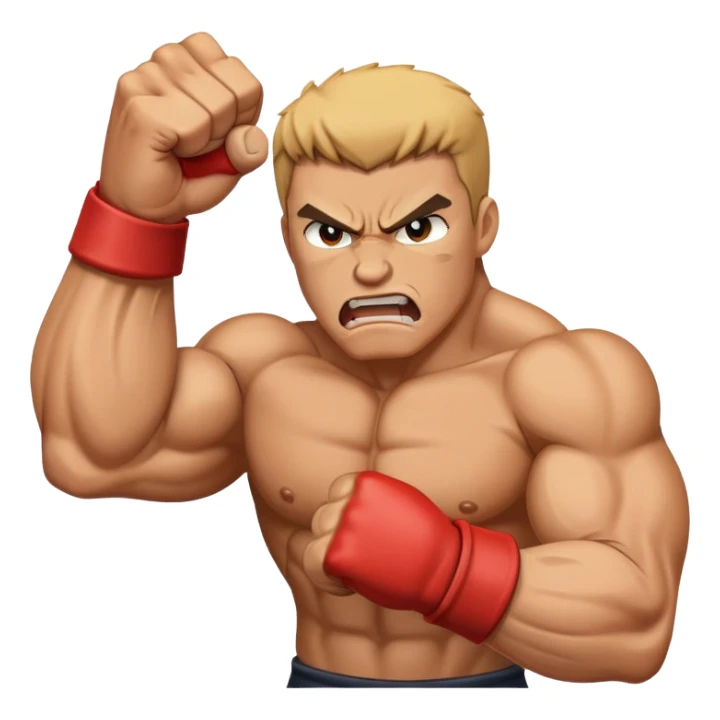 angry fist sticker