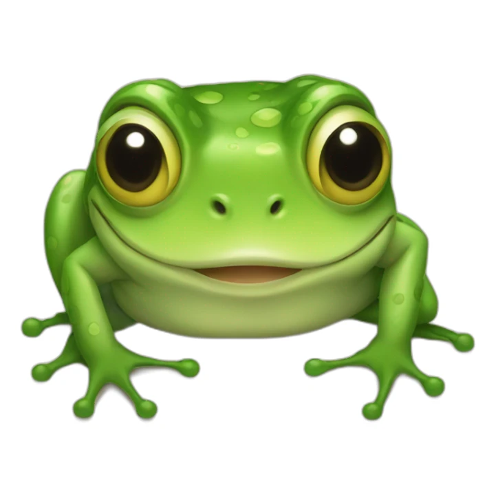 frog love sticker