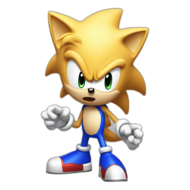 Sonic sticker