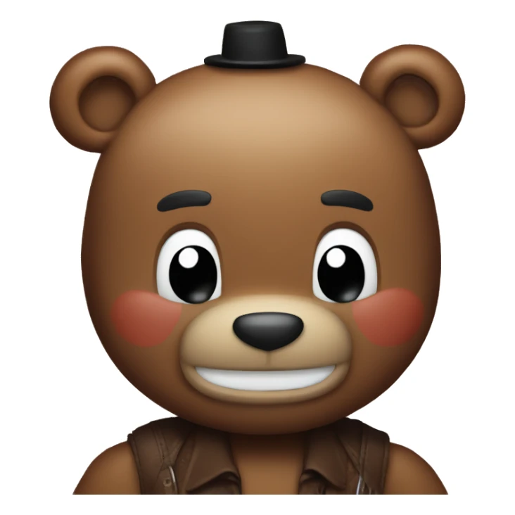 cute freddy fazbear  sticker