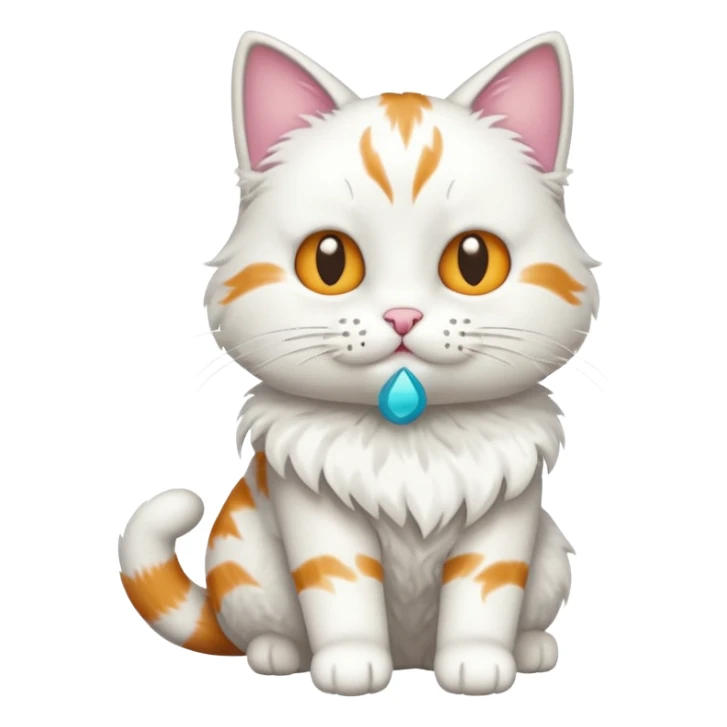 Orthopedic cat sticker