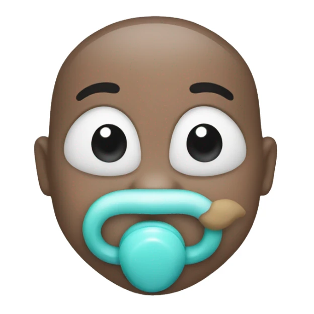 pacifier for babies sticker