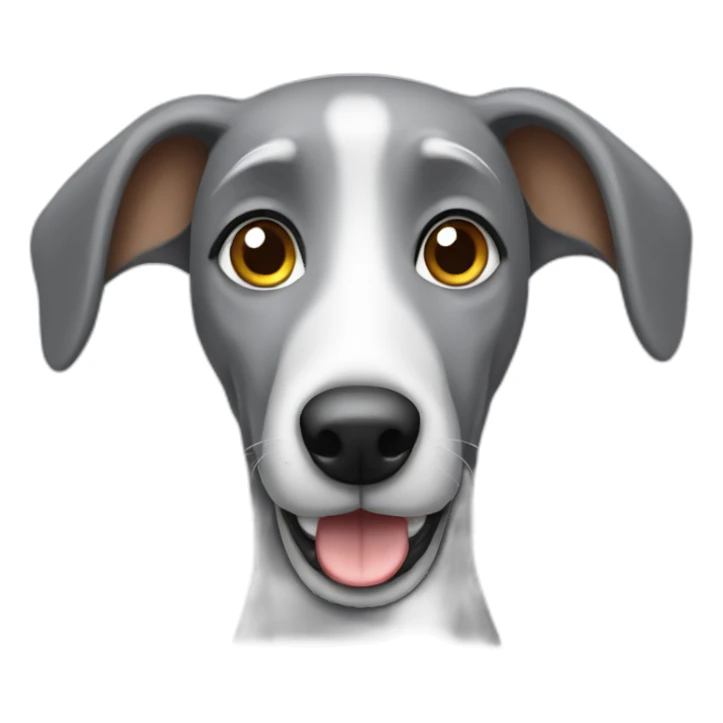 Cute Grayhound sticker