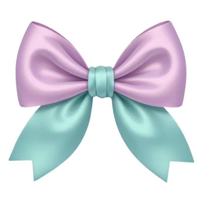 artsy bow delicate sticker