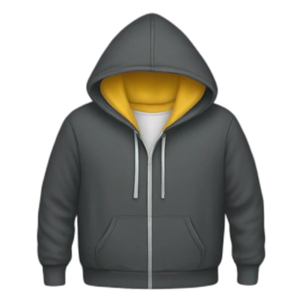 hoodie without person sticker