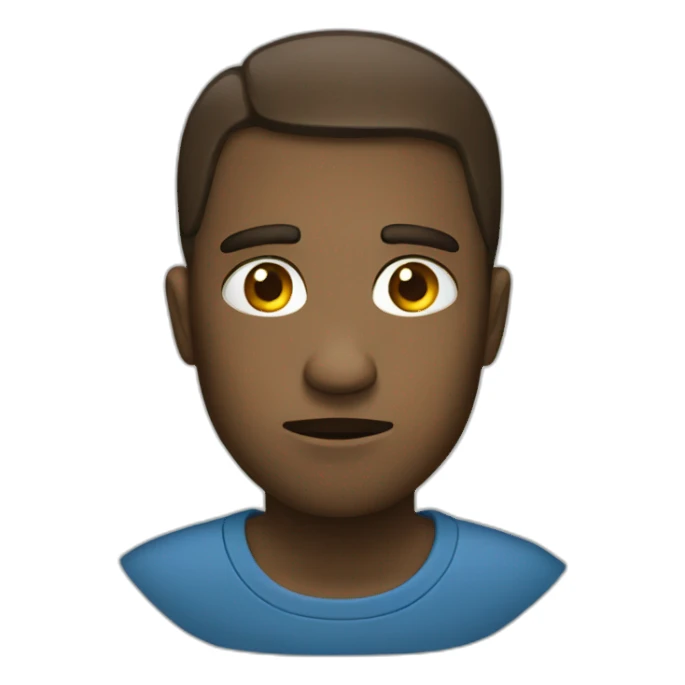 Un emojis triste sticker