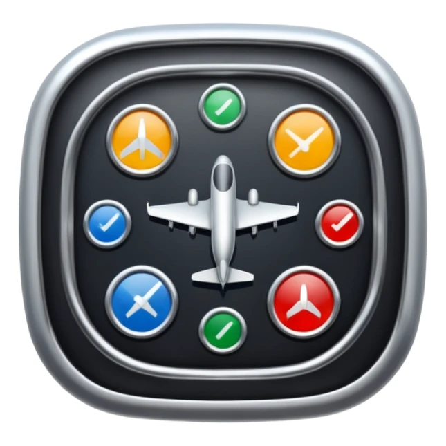 generate realistic autopilot for air plane
 sticker